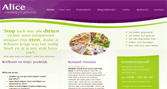 Desktop Screenshot of alicevoedingengewicht.nl